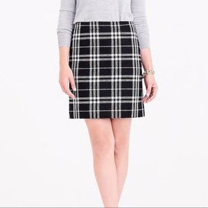 J Crew Plaid skirt